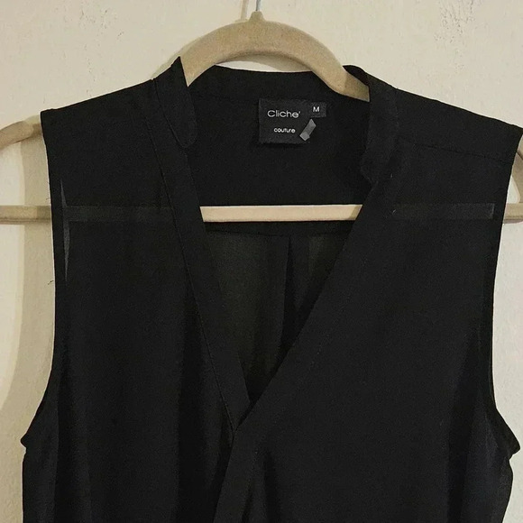 Cliche Couture Chiffon Blouse - Picture 3 of 4